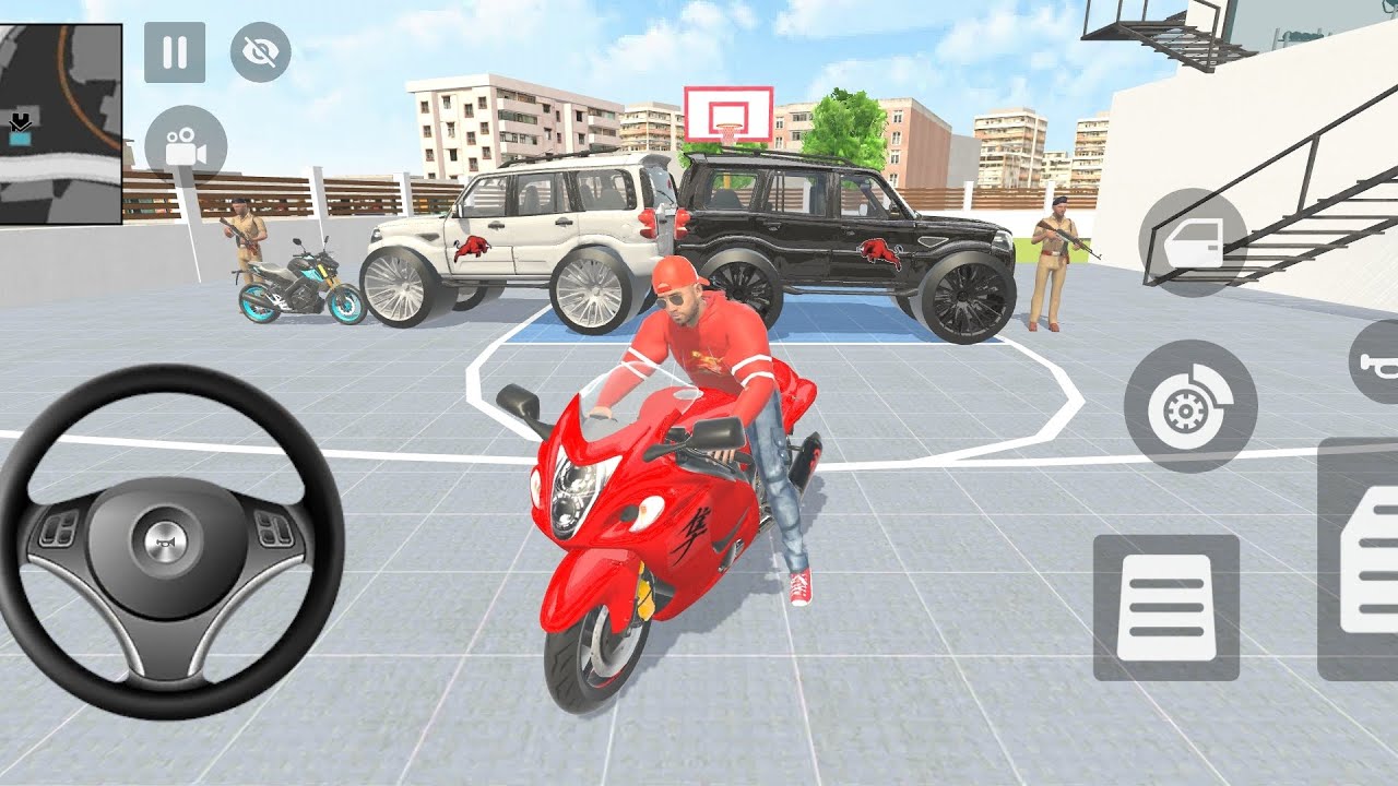 🎮 Franklin Order By 2️⃣ Modify Mahindra Scorpio & 1️⃣ MT Bike in 🇮🇳 Indian Bike Auto Simulator 