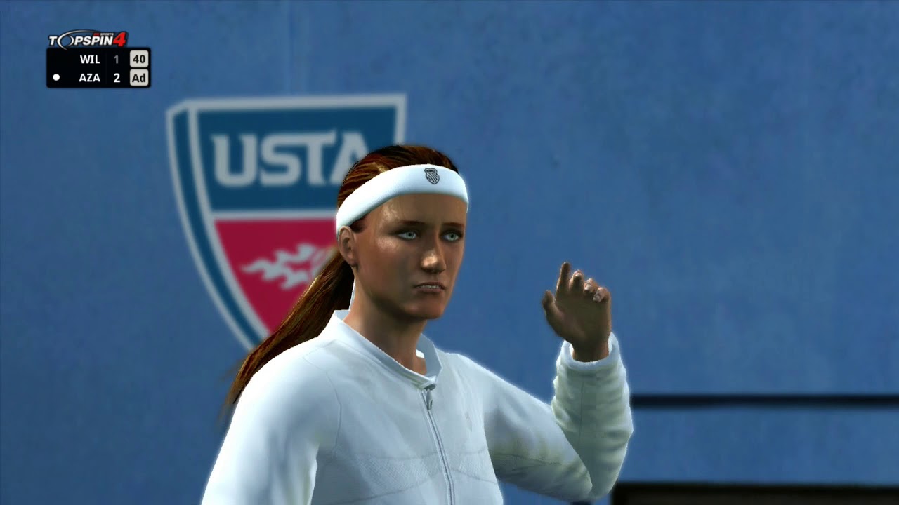 Azarenka vs. S. Williams - Top Spin 4 - Fantasy Match