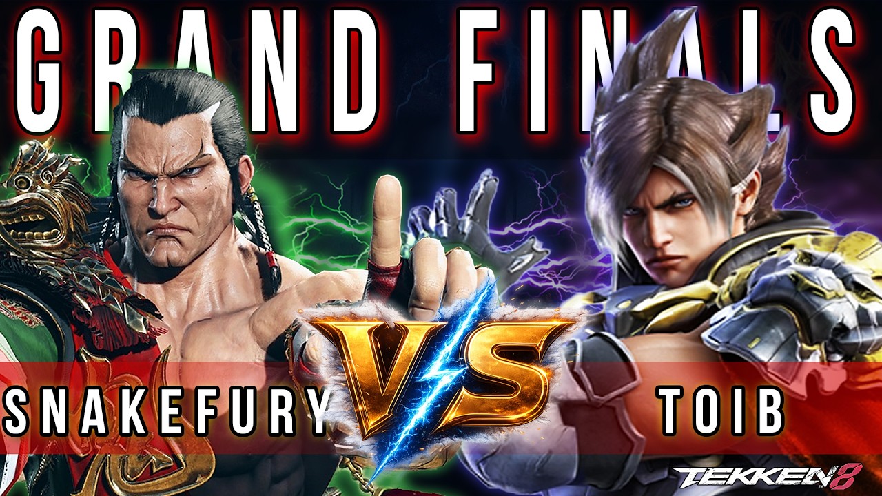 Tekken 8 Grand Finals | SnakeFury vs Toib Bilal ( Only Final Rounds)