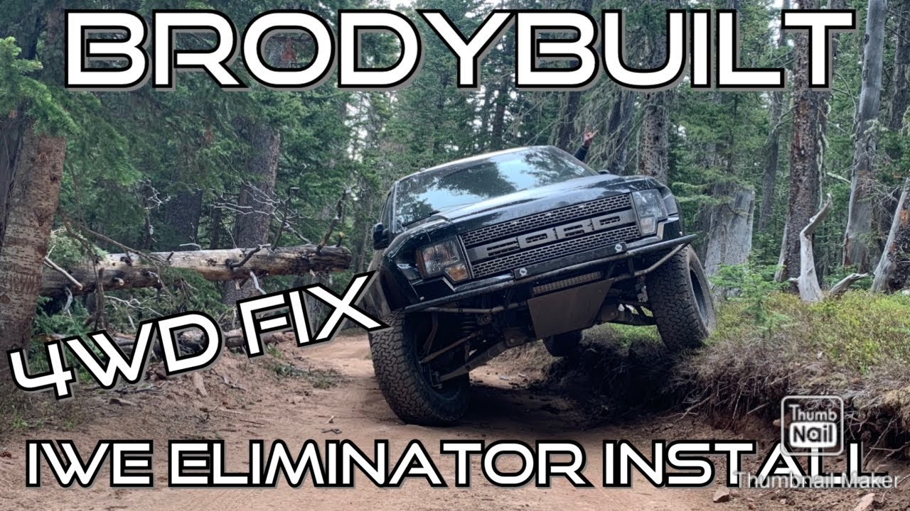 Gen 1 Ford Raptor RCV IWE Eliminator Install