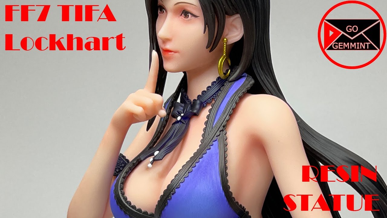 Final Fantasy VII Tifa Resin Statue by RB Studio Limited Edition 188 Unboxing