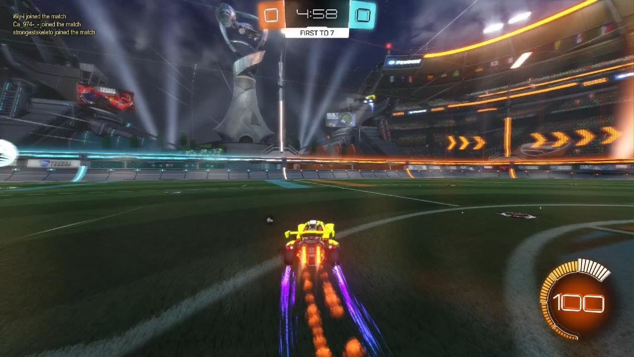 Rocket  guide from overall under early ball