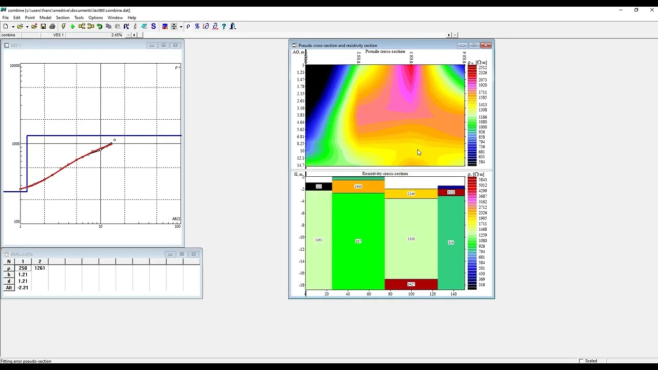 How to add elevation or Topo to 1D resistivity using ipi2win
