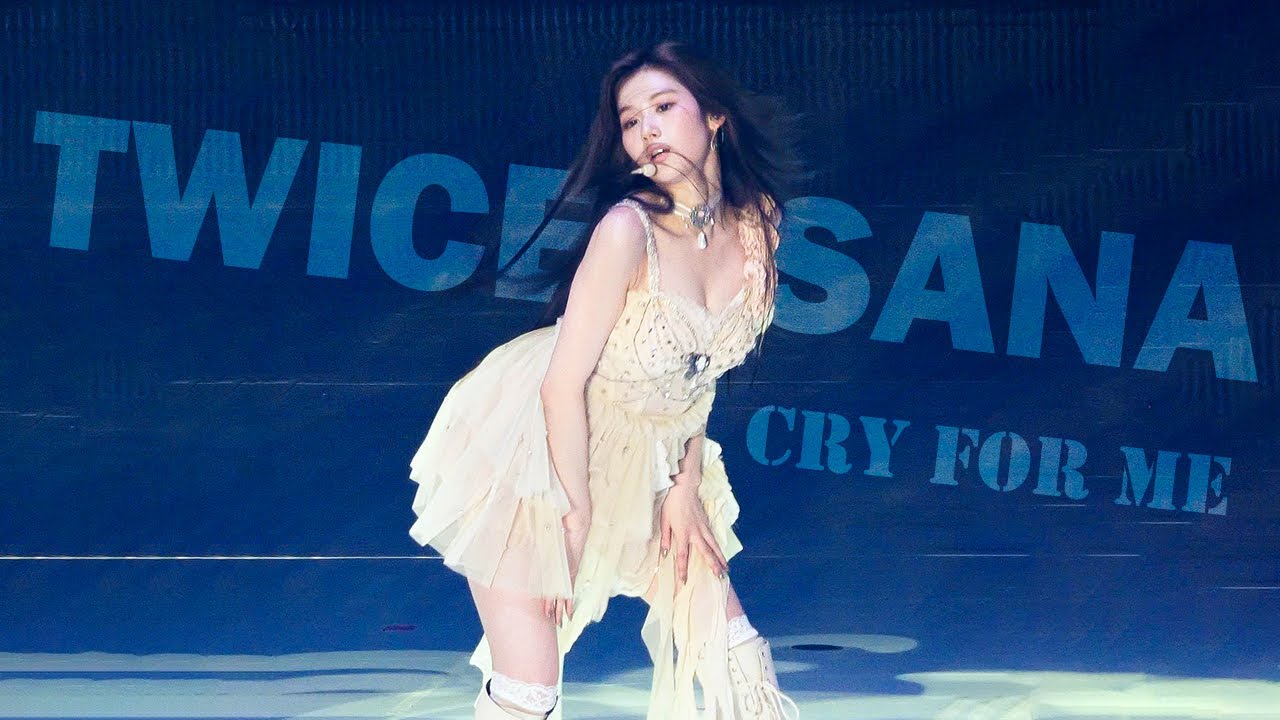 트와이스 사나 직캠 'CRY FOR ME' (TWICE SANA)｜READY TO BE