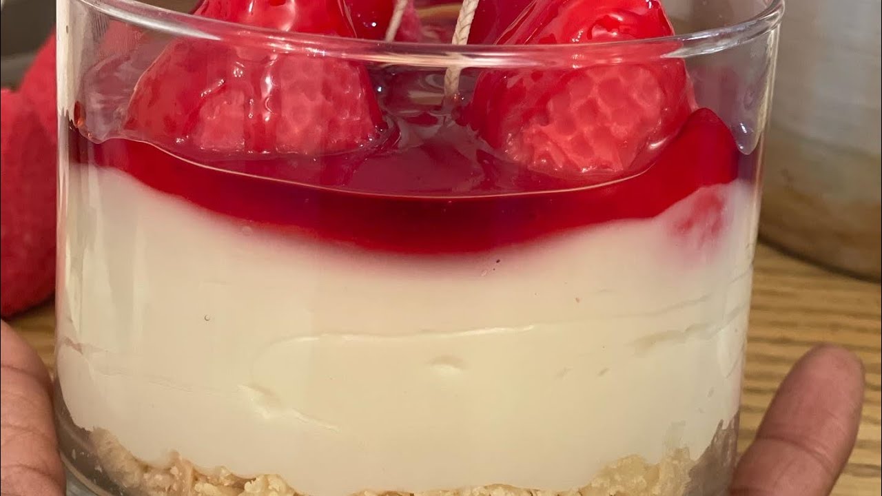 Strawberry Cheesecake Candle