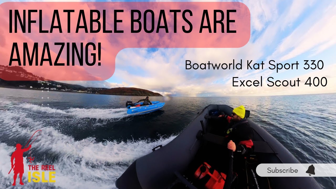 Ultimate Fun with Inflatable Boats: Boatworld Kat Sport 330 & Excel Scout 400 #inflatableboat #sib