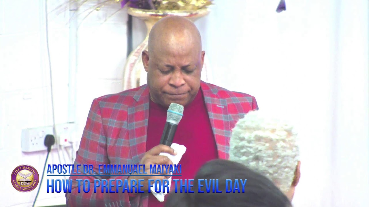 HOW TO PREPARE FOR THE EVIL DAY