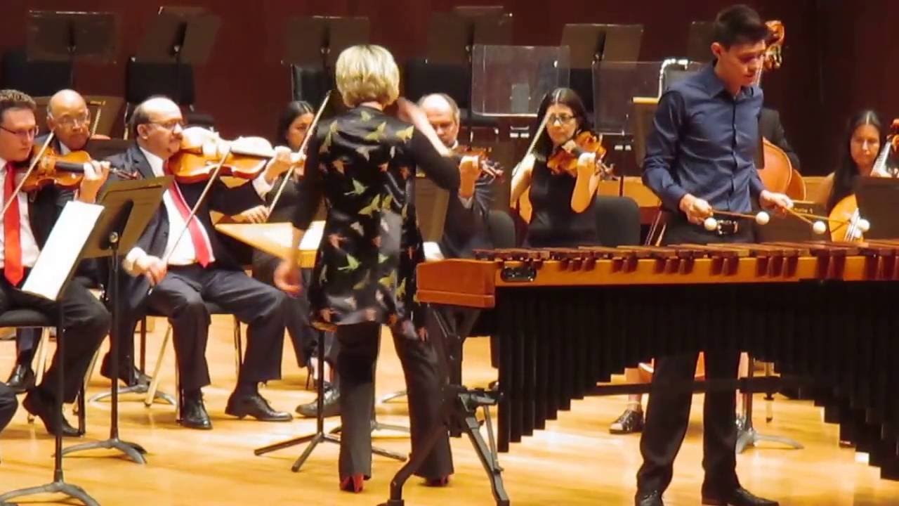 Concierto para marimba (I.). Séjourné. Flores. Skryleva. Ofunam