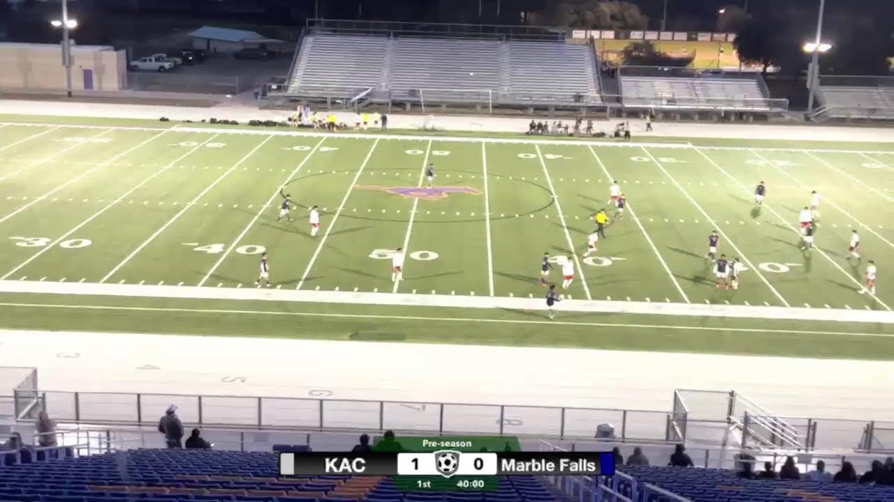 KAC JV Boys Vs. Marble Falls Jv Boys