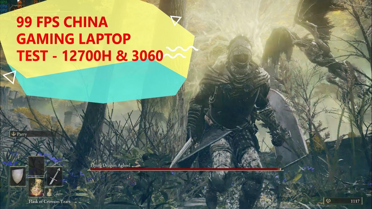 CHINA GAMING LAPTOP ROCKING ELDEN RING UP TO 99 FPS (THUNDEROBOT)