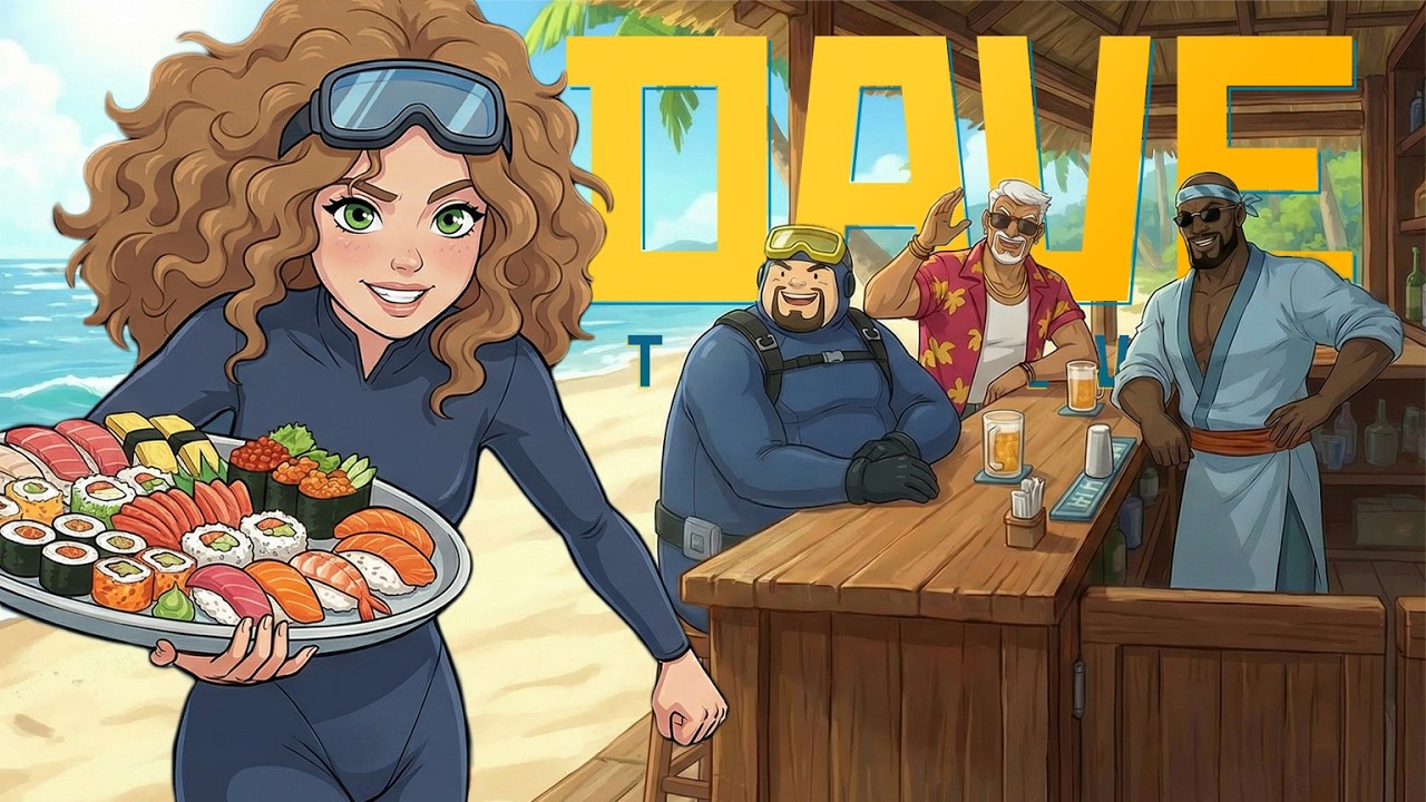 🔴ВИКА СТАЛА ДАЙВЕРОМ! // Dave the Diver [#1]