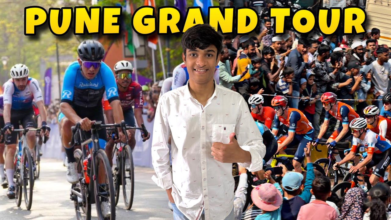 Pune International Grand Tour 2026 || Cycling Race 😍 || MD ANAs VLOGs