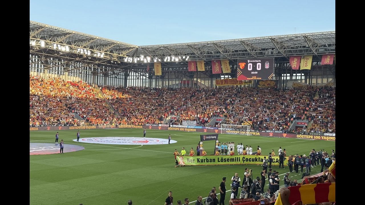 Göztepe Beşiktaş Gürsel Aksel Stadyumu İzmir