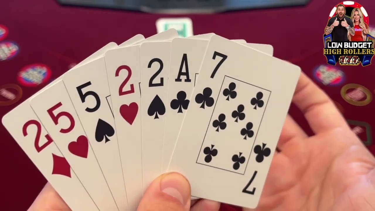 5 CARD STRAIGHT FLUSH IS INSANE! 