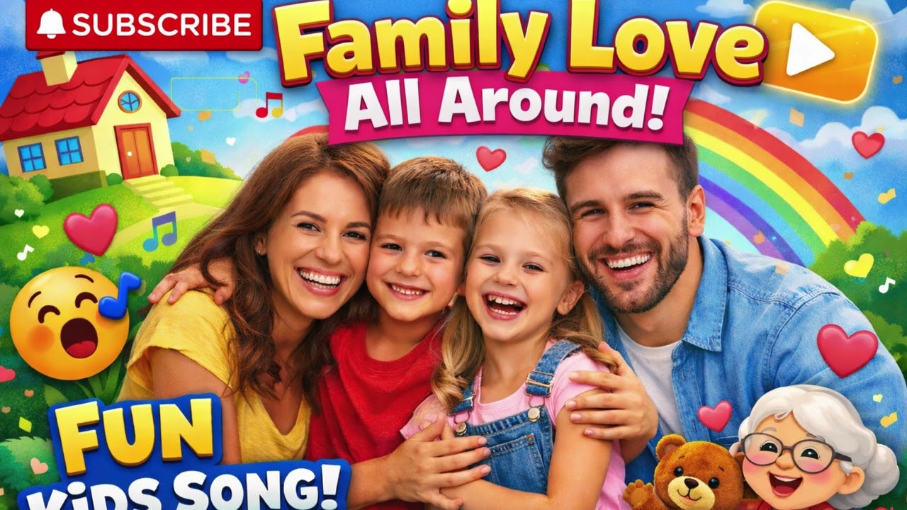 Family Song 2026 | Happy Nursery Rhyme for Children