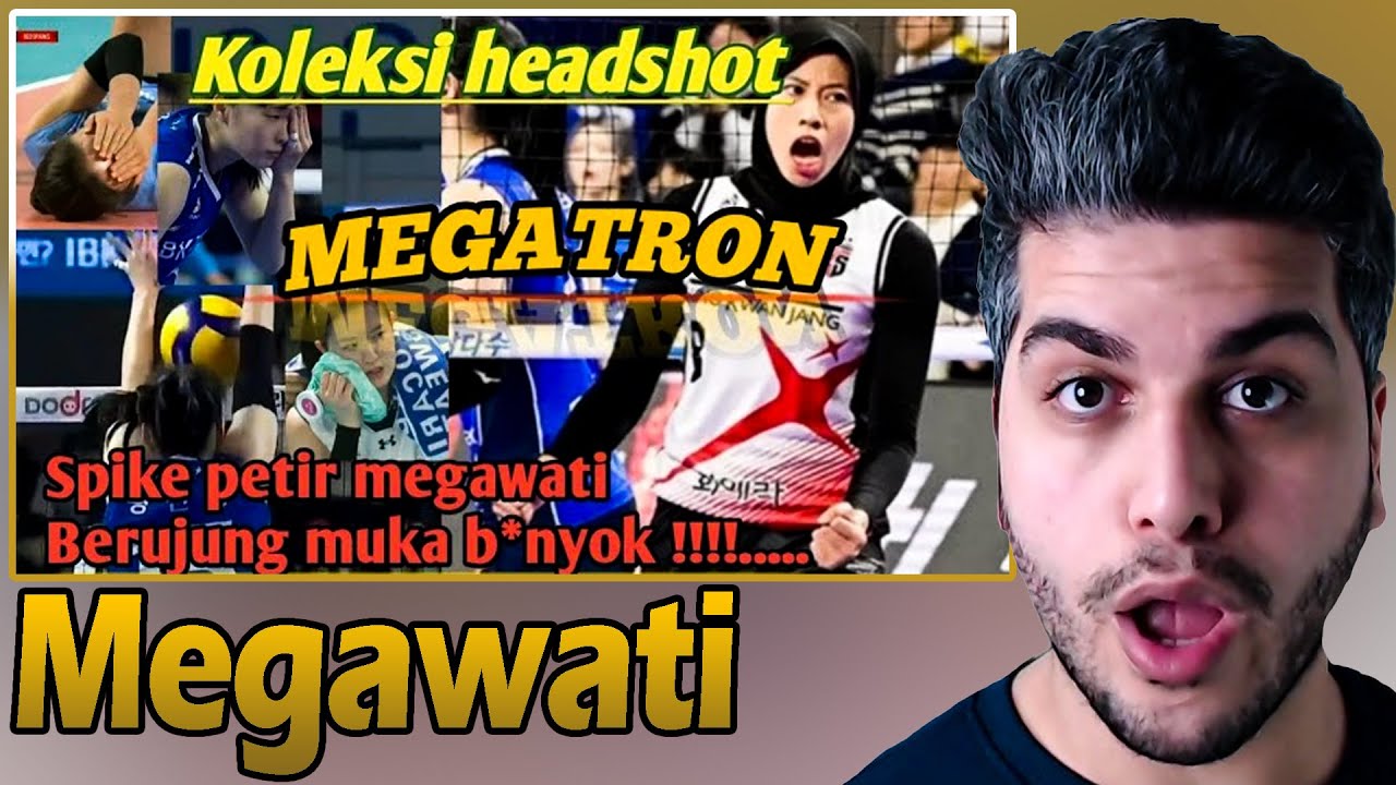 (Koleksi headshot) Megawati Hangestri | MEGATRON BEST HEADSHOTS REACTION