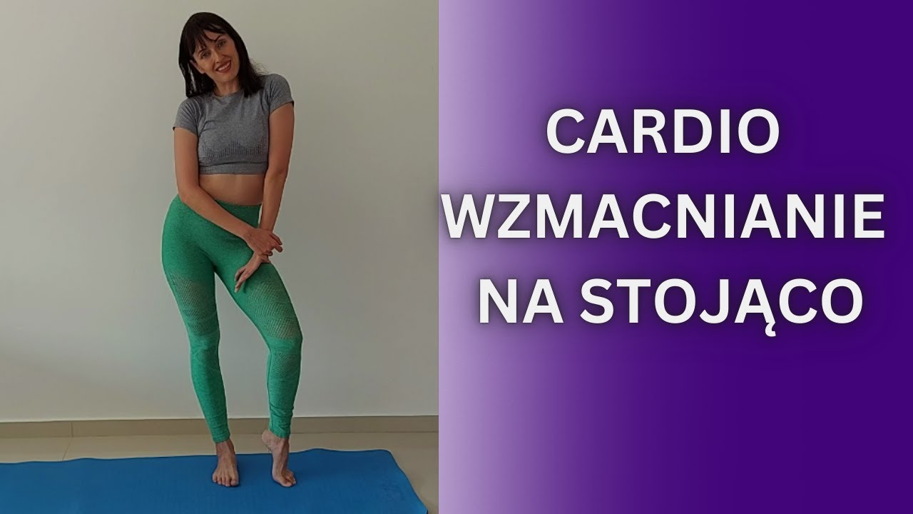 Ciche, ujędrniające ćwiczenia na stojąco i na macie. -250 kcal. Bez skakania!