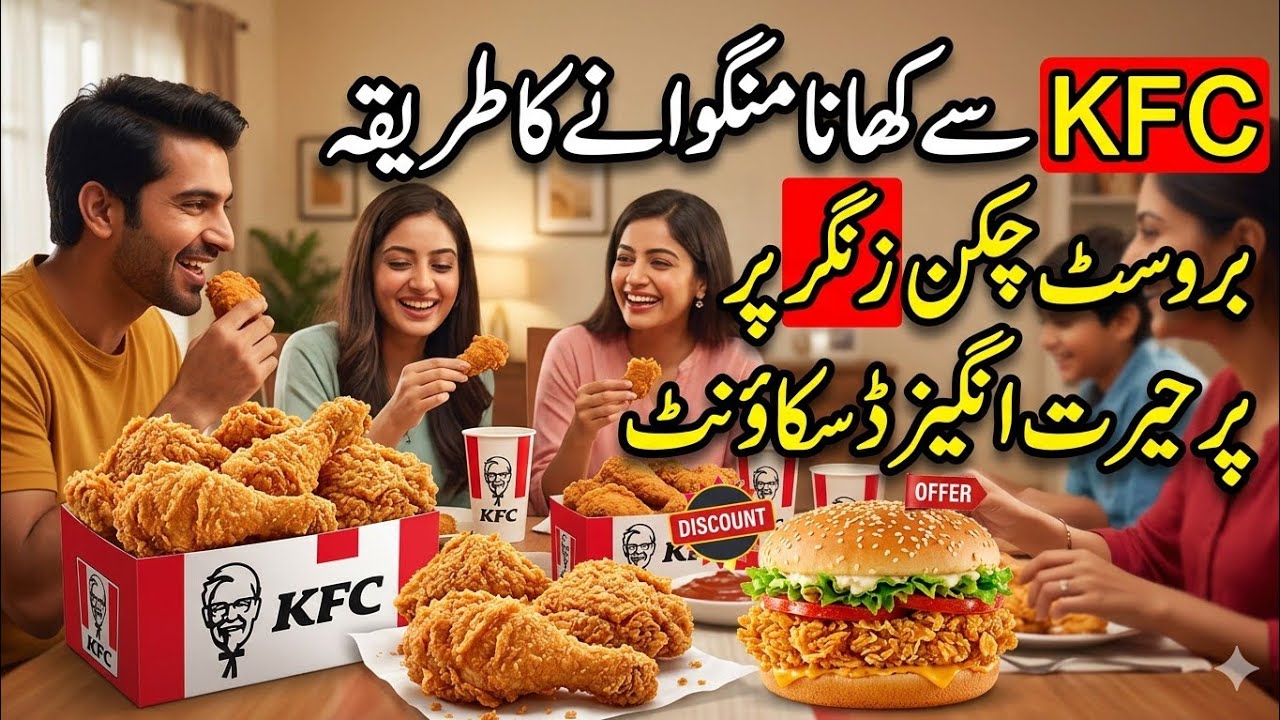 kfc app se order kaise kare | How to Order KFC Delivery online in Pakistan | KFC delivery app Review