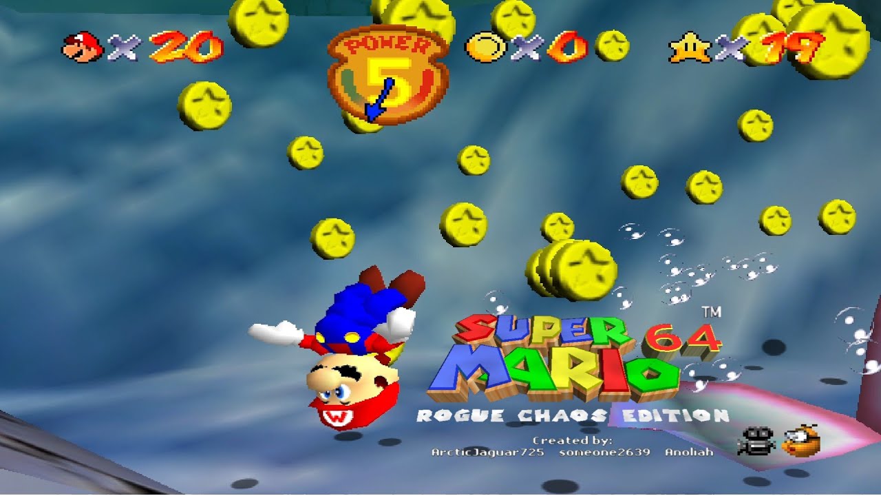Super Mari⭐ 64 Rogue Chaos Edition 21/120 Stars