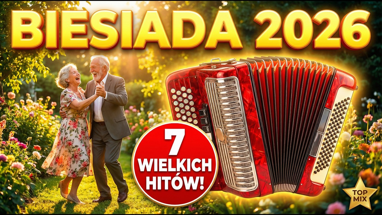 BIESIADA 2026 💃 NAJLEPSZE HITY DO TAŃCA I PRZY STOLE (Mix dla Senior&oacute;w)