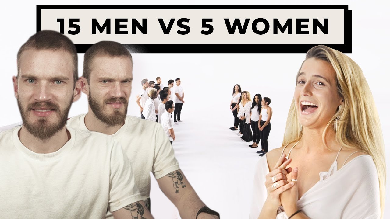 15 Men vs 5 Women is Cringe - Jubilee React #4