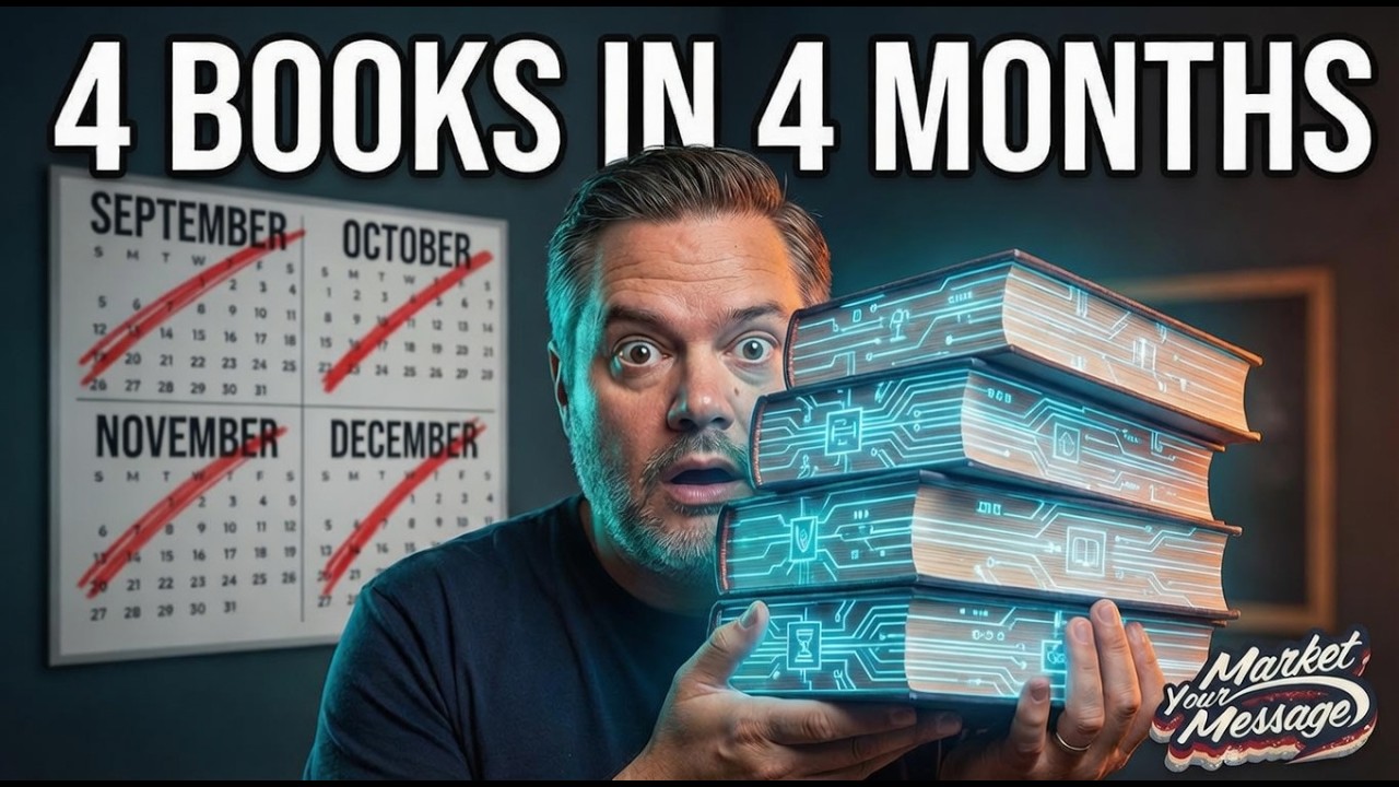 I Tried Publishing 4 Books in 4 Months Using AI (Results SHOCKED Me)