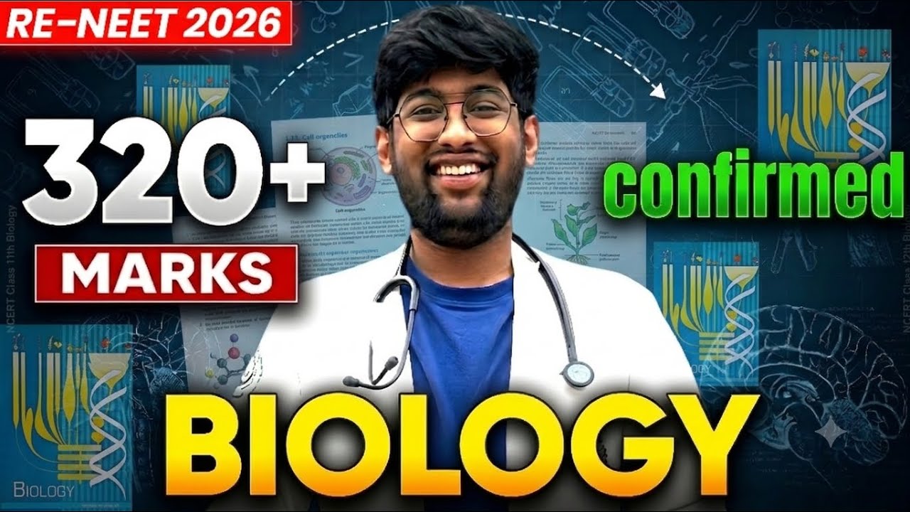 320+ Marks Confirmed🔥| Biology | Re-NEET 2026 