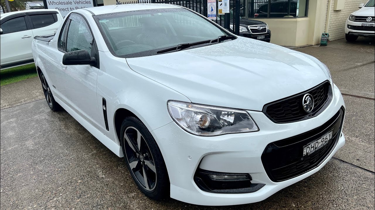 Holden Commodore VF SV6 Black Edition Ute