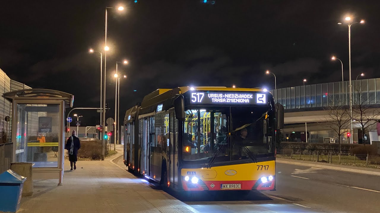 Solaris Urbino 18 IV CNG #7717 (MZA Warszawa) [🚍517]