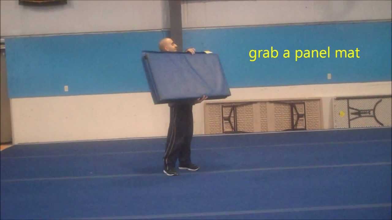 The single best conditioning drill for tumbling.