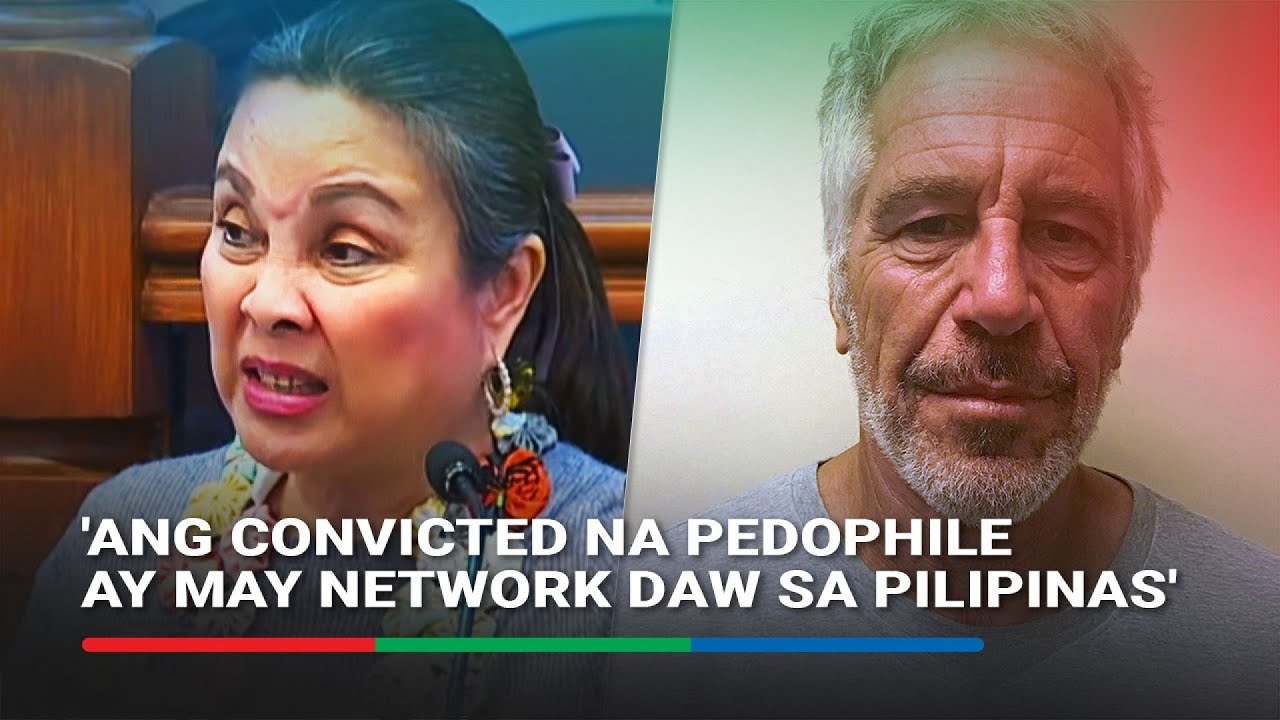 Legarda paiimbestigahan ang umano'y online network ni Jeffrey Epstein sa Pilipinas