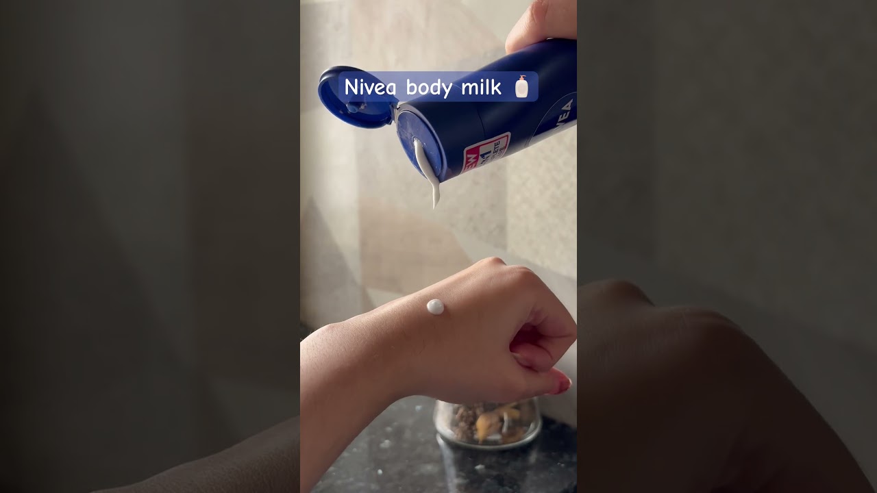 Nivea body milk 5 in 1 #shorts #nivea #lotion
