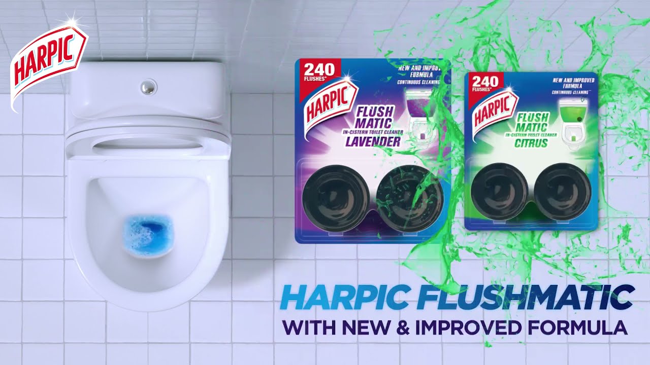 Harpic Flush Matic &ndash; Now keeping toilet clean is easy &ndash;15 sec