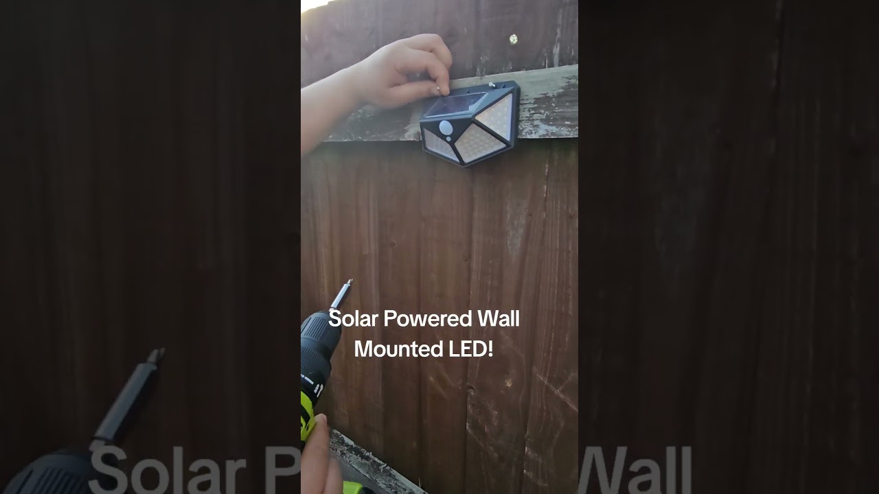 Solar Wall Light- Discover the benefits of smart accessories- 