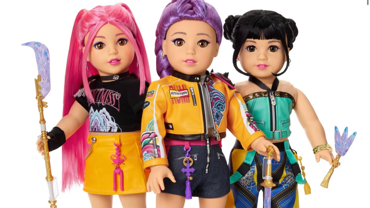 American Girl K-pop Demon Hunter Dolls!!!!!! AG Adult Collector Reacts
