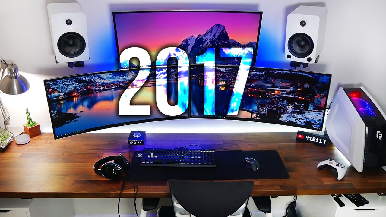 My  ULTIMATE Gaming Setup & Room Tour! (2017)