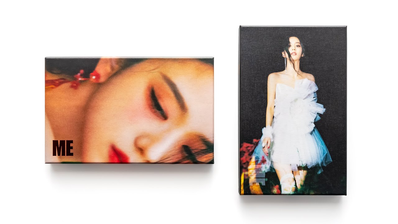 Unboxing Jisoo ME Album Red & Black Ver. Blackpink / Quick Look