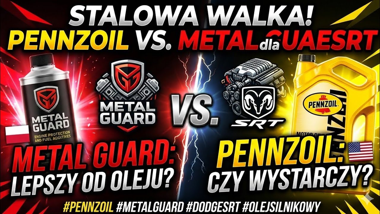 #pennzoil vs #metalguard Test Rolka