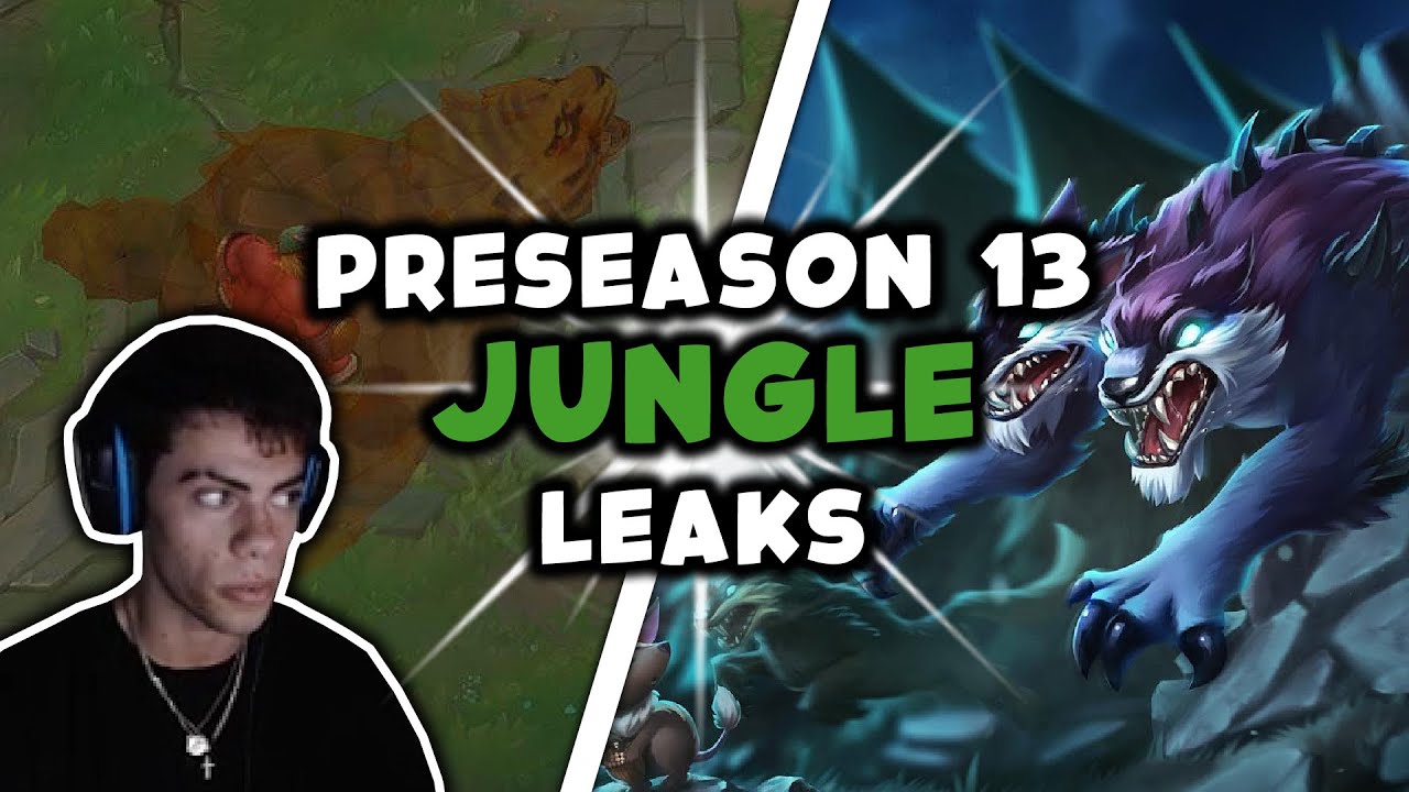 Riot is CHANGING JUNGLE! (LEAKED PRESEASON 13 CHANGES)