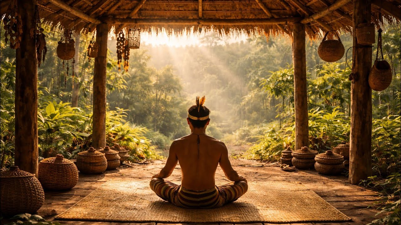 Heal Your Chakras 🌿 Calm Your Thoughts | Indigenous Nature Lo-Fi for Focus