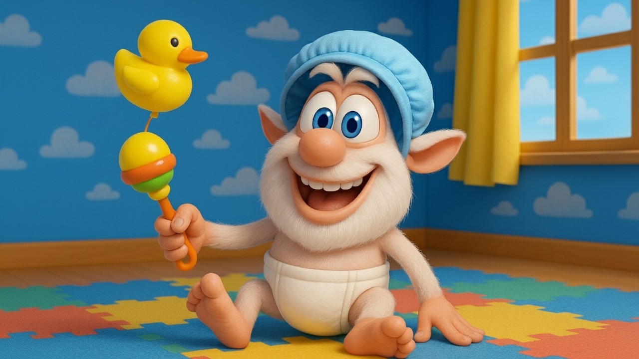Буба 🐤 Маленький и смешной 🍼 Весёлые мультики для детей