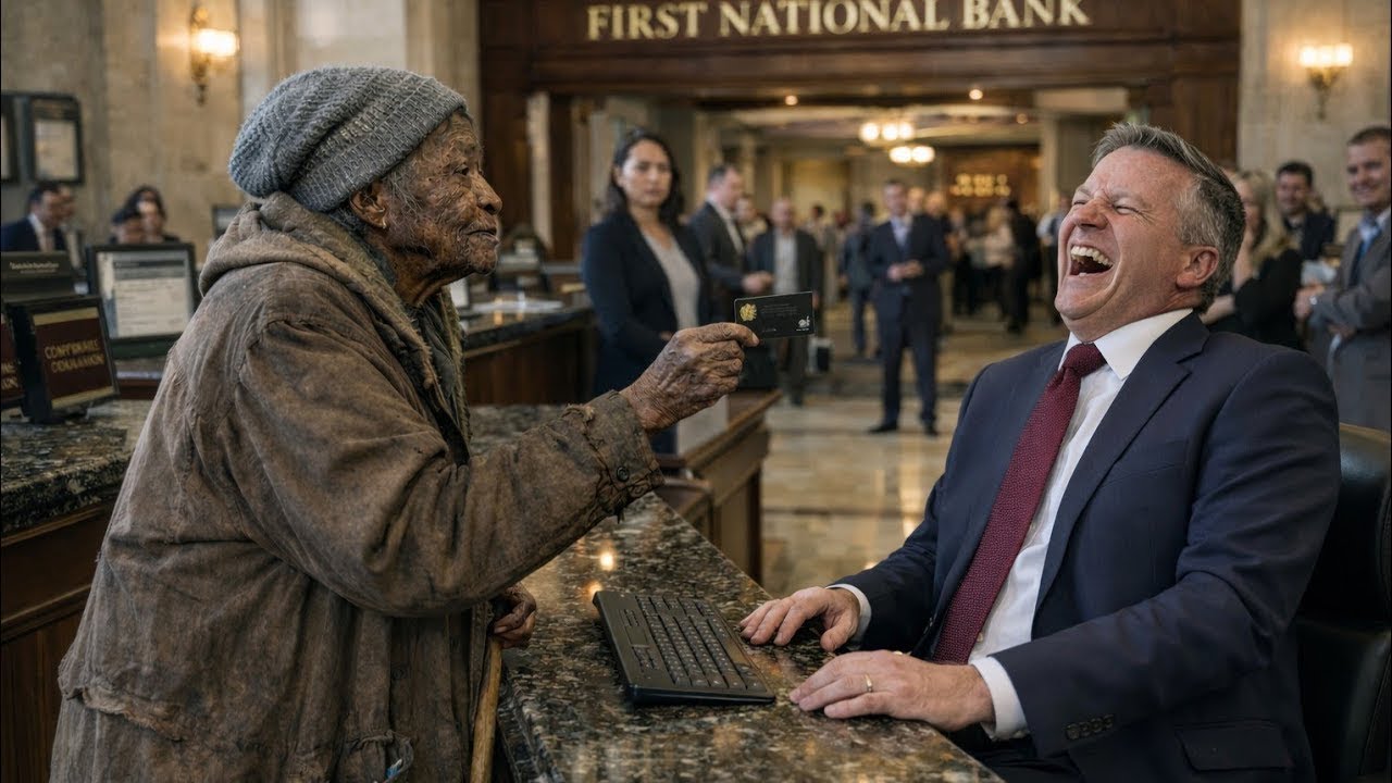 «Quiero ver mi saldo», dijo la mujer de 90 años. El millonario rió… hasta verlo