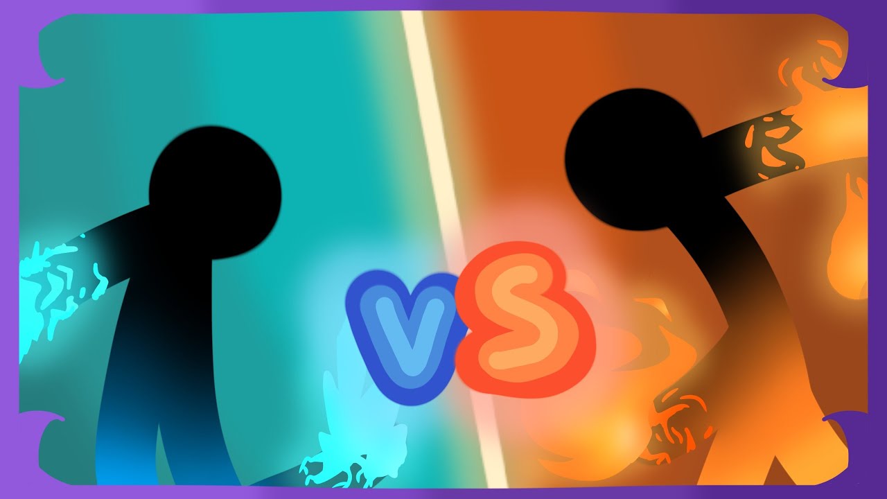 Ice vs Fire (Stickman Fight)