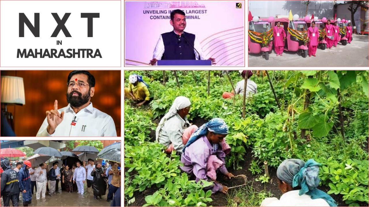 Next In Maharashtra: Group Farming Push, Pink E-Rickshaw Boost & Monsoon Vigilance | Episode 14
