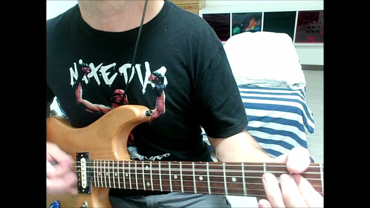 full of regret (Danko Jones) guitar cover