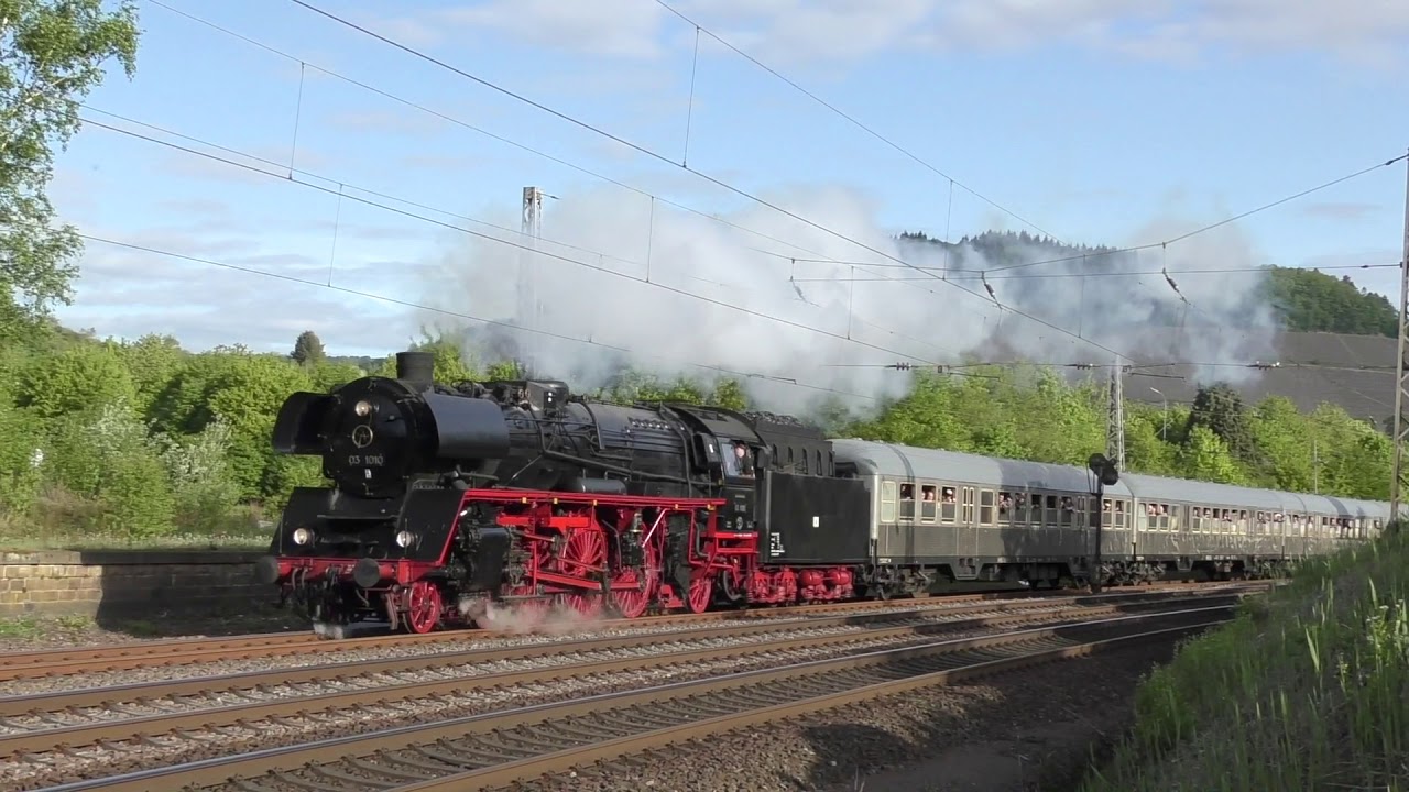 Das Dampfspektakel um Trier mit 03 1010, 01 202, 01 1075 uvm