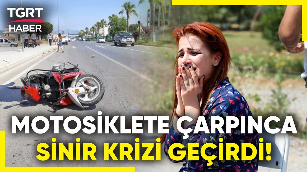 Kadın Sürücünün Zor Anları! Çarptığı Motosikletli Ölünce Sinir Krizi Geçirdi - TGRT Haber