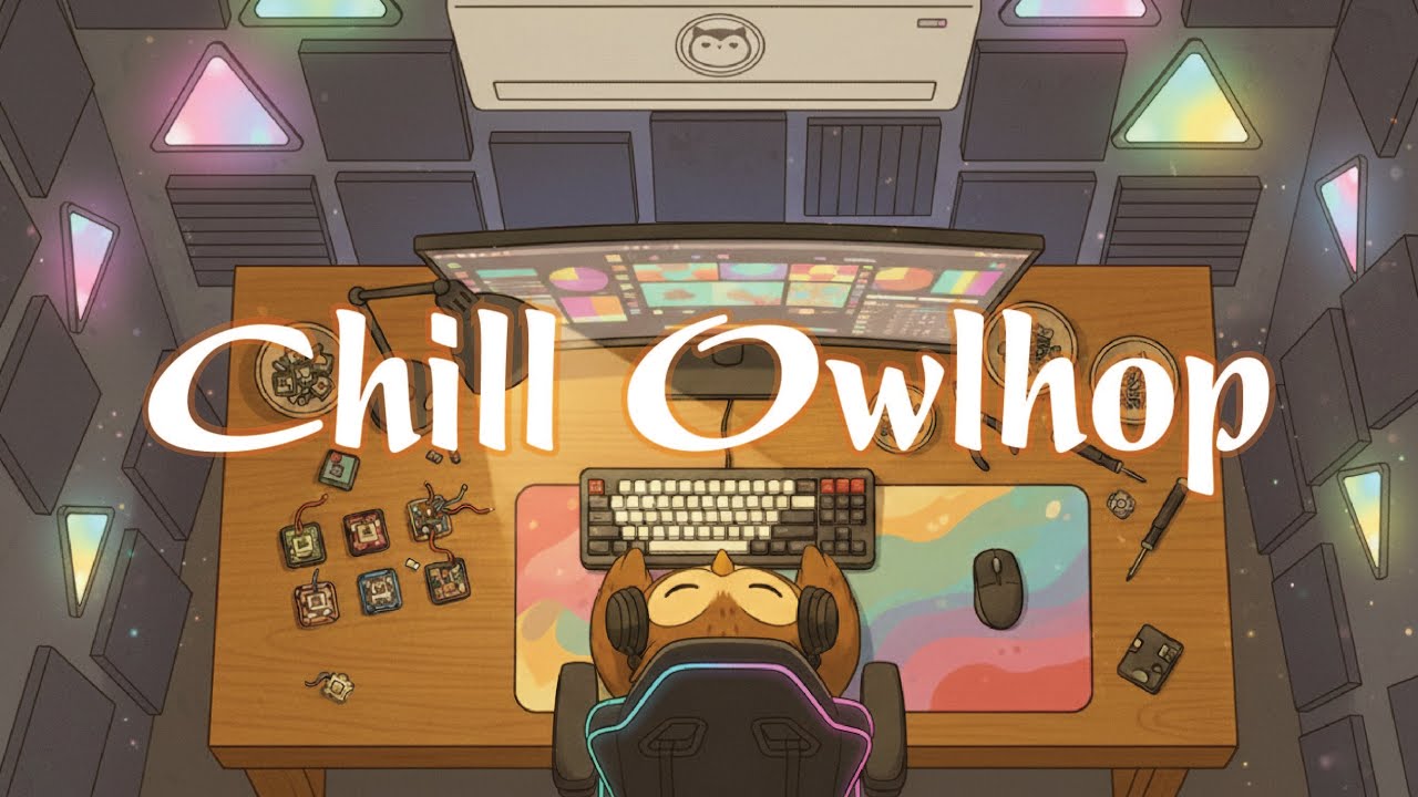 Lofi Chill Instrumental🦉 Relaxing Music for Study & Work | Chill Owlhop #25