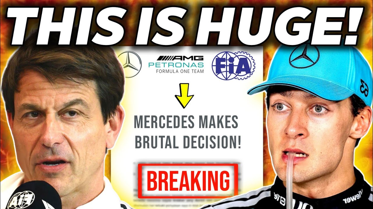 TERRIBLE NEWS for Russell after Antonelli Forces Wolff Into BRUTAL Mercedes Title Decision!