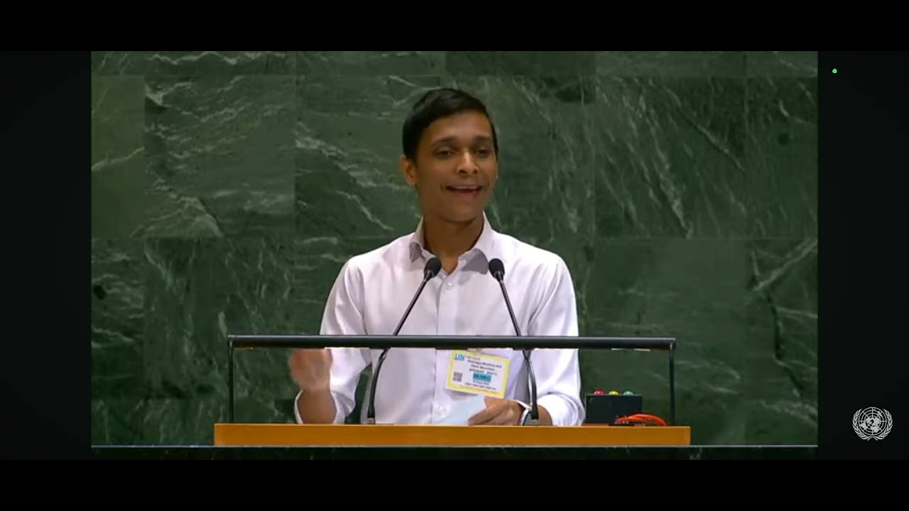 Maung Soyadullah's UN conference.